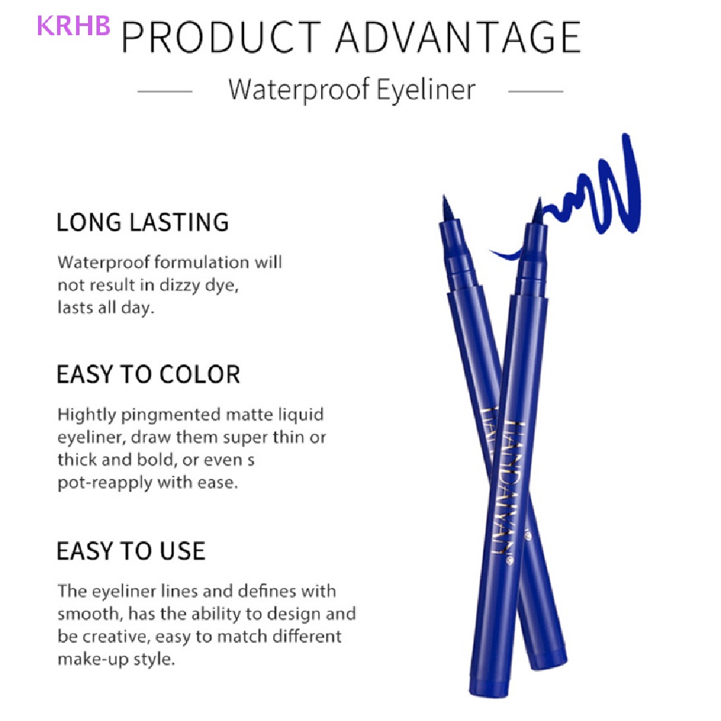 Bút Kẻ Mắt Dạng Lỏng 11 Màu Sắc Tùy Chọn Chống Nước Tiện Dụng