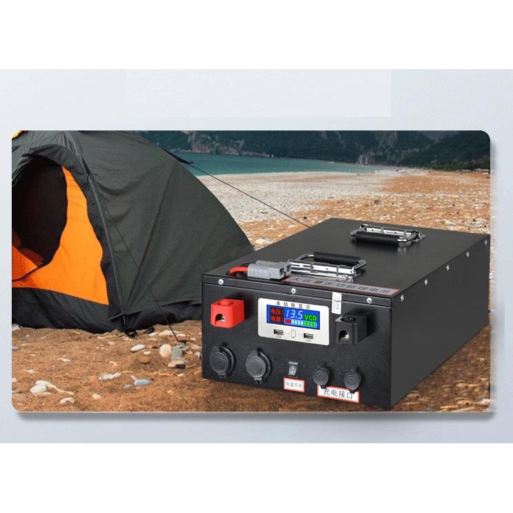 Bình Pin Lithium 12V-150AH Dung lượng thực CÓ LED hiển thị - 150AH NEW.