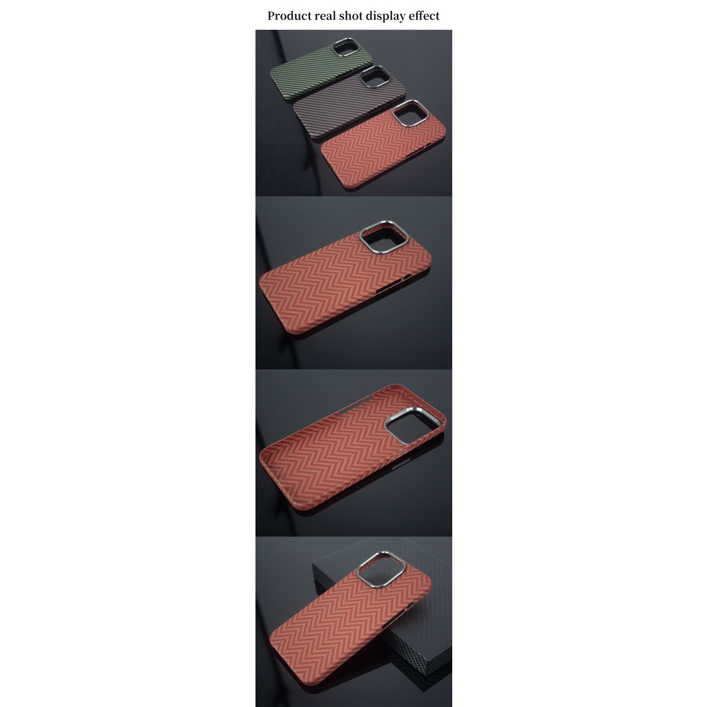 Ốp Điện Thoại Sợi carbon Siêu Mỏng Chống Rơi Cho iPhone 14 13 12 Pro Max 14 13