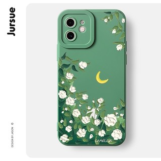 Ốp lưng JURSUE dễ thương đẹp độc lạ silicon mềm Cho iPhone 17 16 15 14 13 12 11 Pro Max SE 2020 X XR XS ip 8 7 Plus kute XYH1142