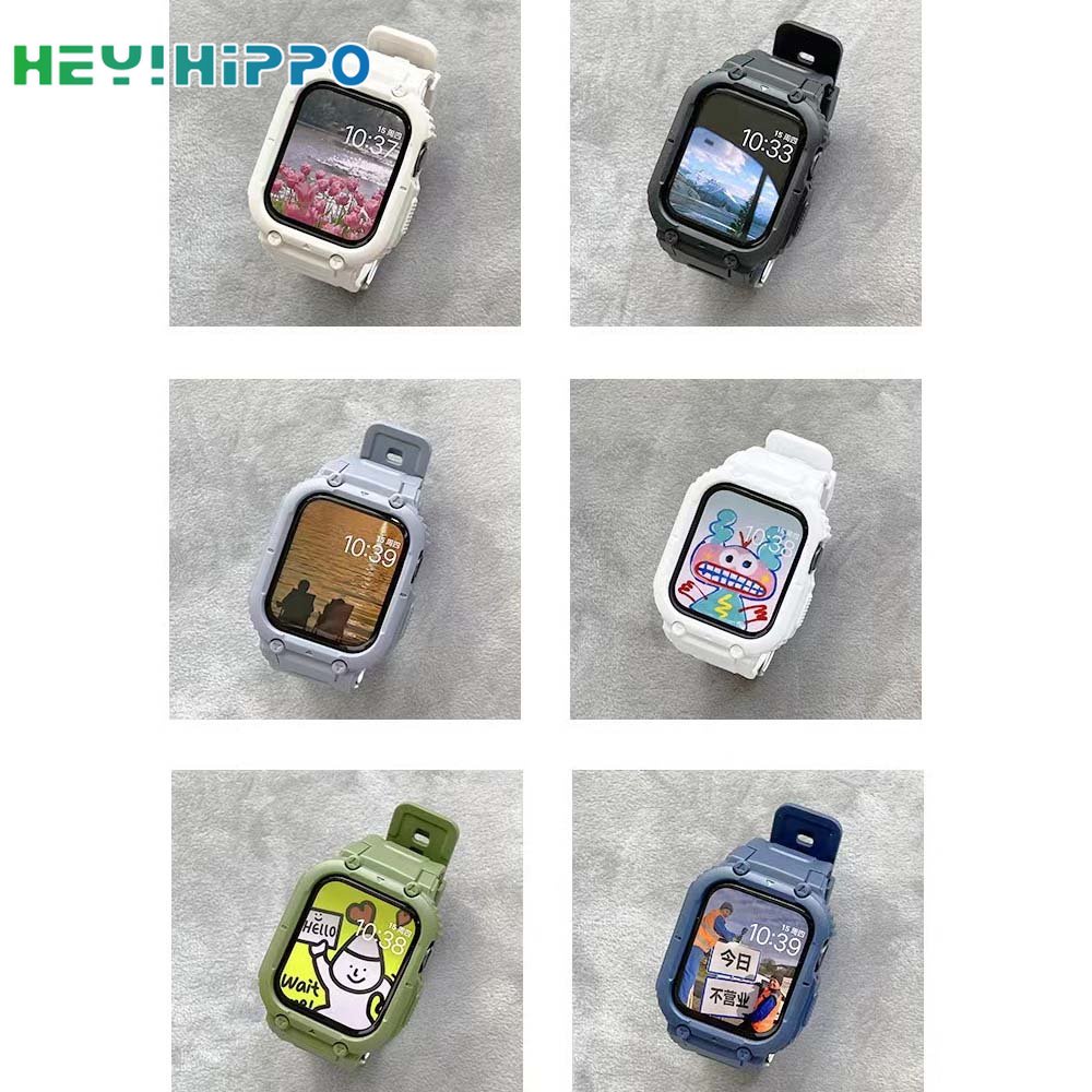 Dây Đeo Màu Xám Cho Đồng Hồ Thông Minh iwatch 45 / 44 / 42 / 41 / 40 / 38mm series 8 / 7 / 6 / SE / 5 / 4