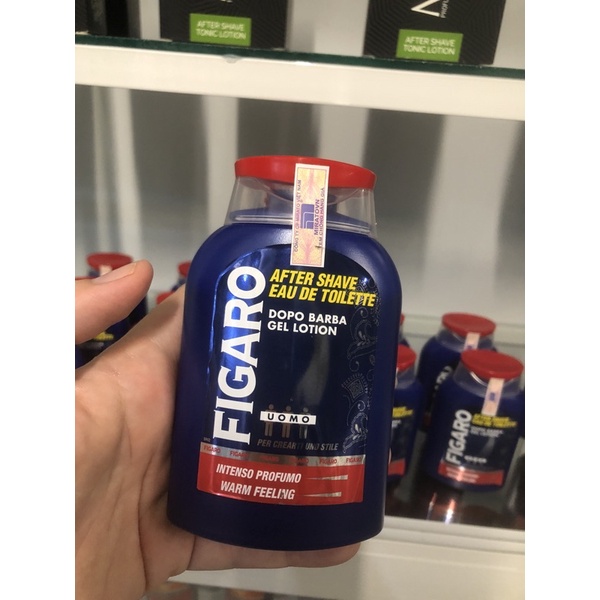 Gel dưỡng da sau cạo râu Figaro After shave Eua De Toilette chính hãng Ý 150 ml
