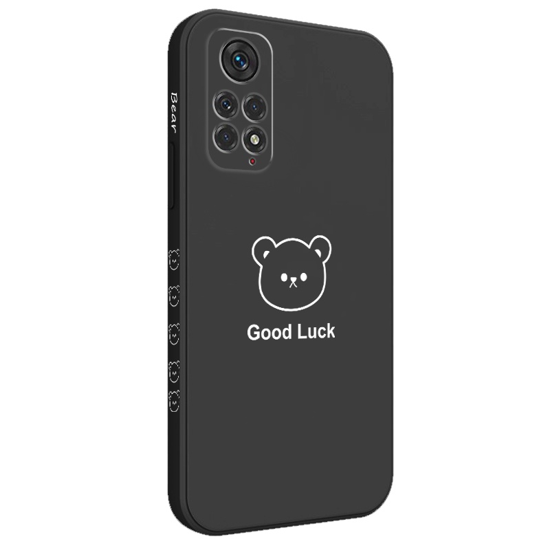 Ốp Điện Thoại Hình Gấu May Mắn Cho Xiaomi Redmi Note 11 11S 11T Pro Plus + 4G 5G