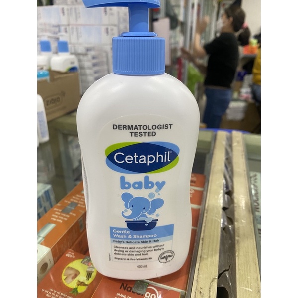 SỮA TẮM GỘI TOÀN THÂN CETAPHIL BABY WASH SHAMPOO