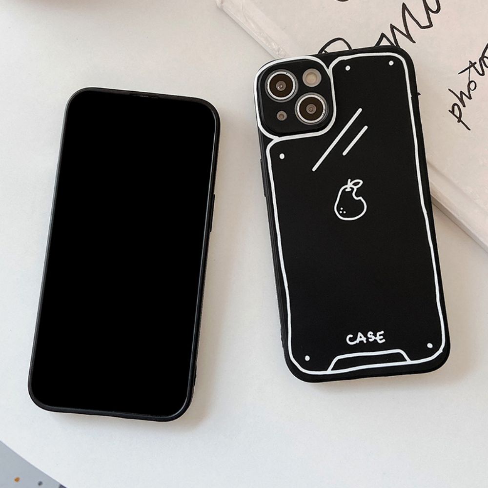 Ốp điện thoại TPU dẻo họa tiết trái cây phong cách Hàn Quốc thích hợp cho IPHONE 13 12 11 PRO MAX X XR 8 7 PLUS