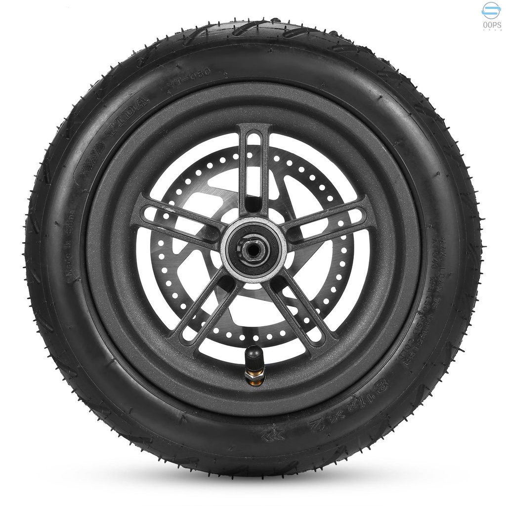 Bộ Bánh Xe Và Phanh Đĩa 8.5 inches Bơm Hơi Thay Thế Chuyên Dụng Cho Xe Điện Xiaomi M365