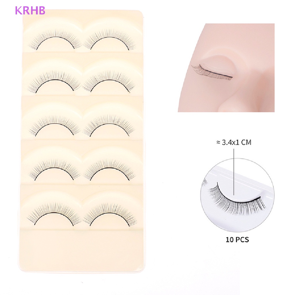 Set 5 Cặp Lông Mi Giả Tự Dính Luyện Tập Nối Mi Mới