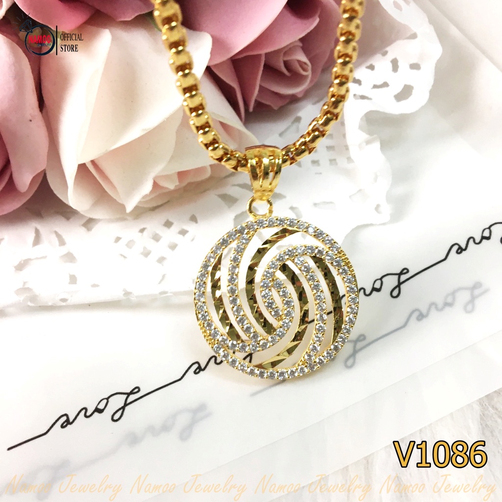 Kiềng Cổ Nữ Tinh Xảo Đính Đá Cho Phái Đẹp V1086 Namoo Jewelry
