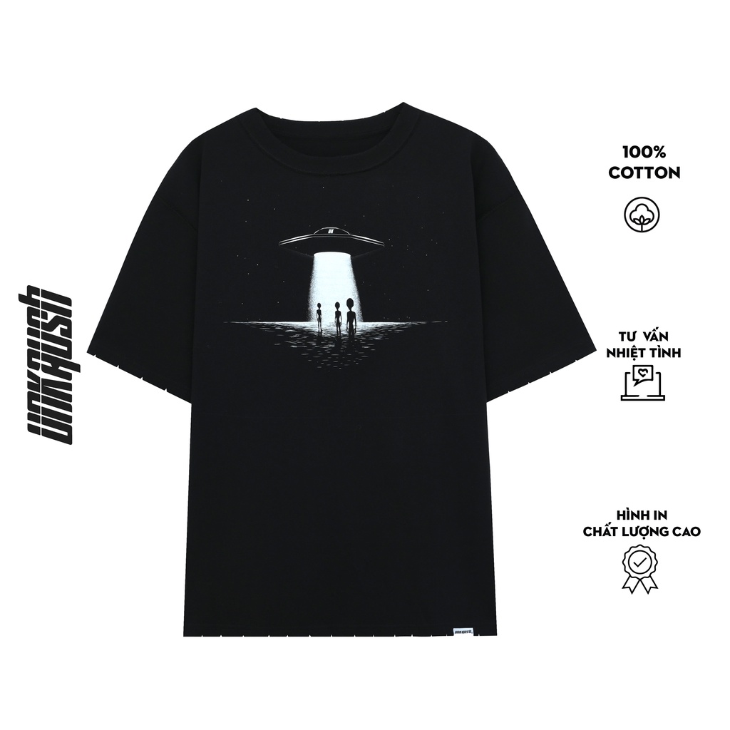 Áo thun in unisex UNKRUSH - ALIEN