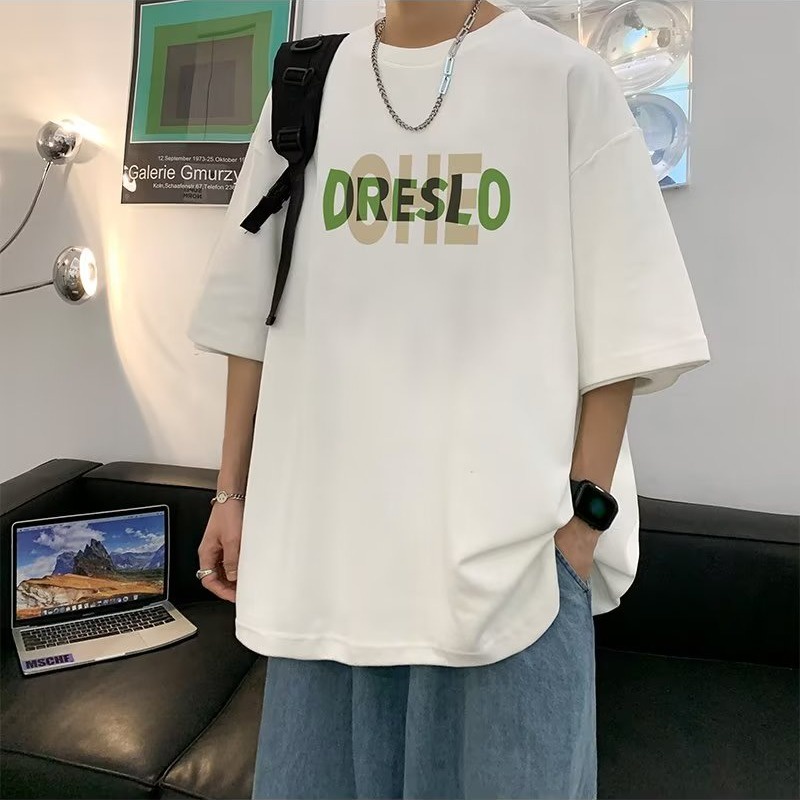 M-8XL áo phông nam big size Áo Thun cotton Tay Ngắn Thời Trang Cho Nam