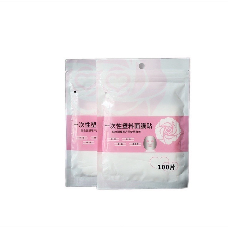 Màng Ủ Tê ,Mặt Nạ Ni Lông Ủ Mặt Spa Dưỡng Ẩm Gói 100 Chiếc Chất Liệu Pe An Toàn Hiệu Quả,