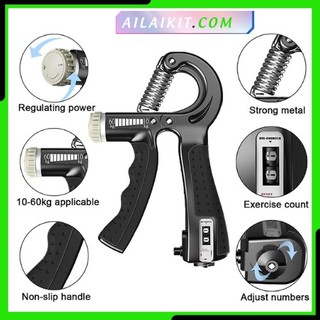 {Kềm Bóp Đếm Số } tập lực tay chữ A có lò xo điều chỉnh lực 10-60kg Kềm Lực Kế Đo Lực hand grip