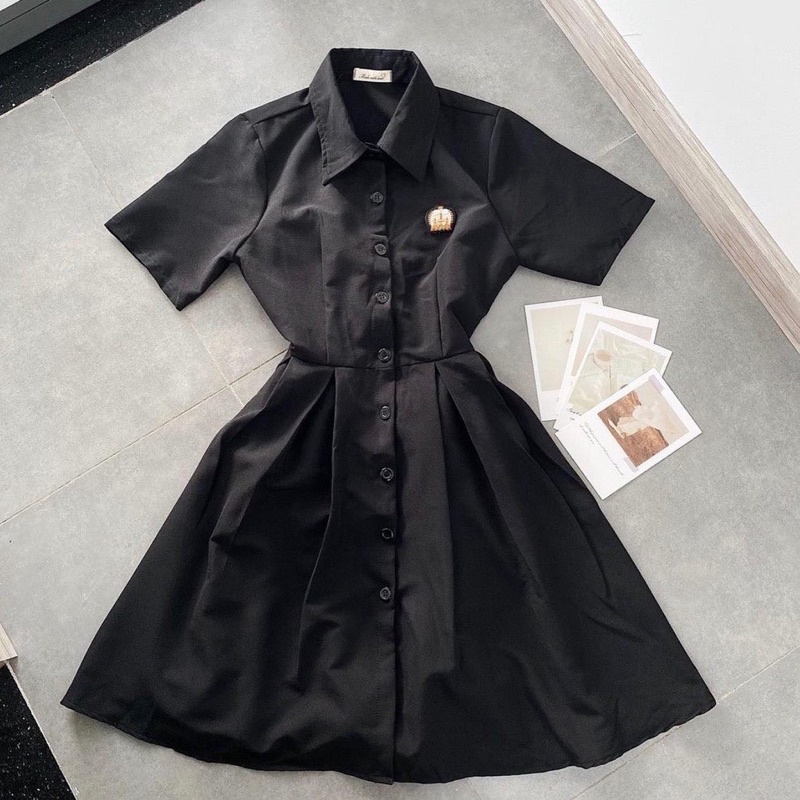 Váy Somi Logo Thêu Rõ Nét Cực Chất From Rộng