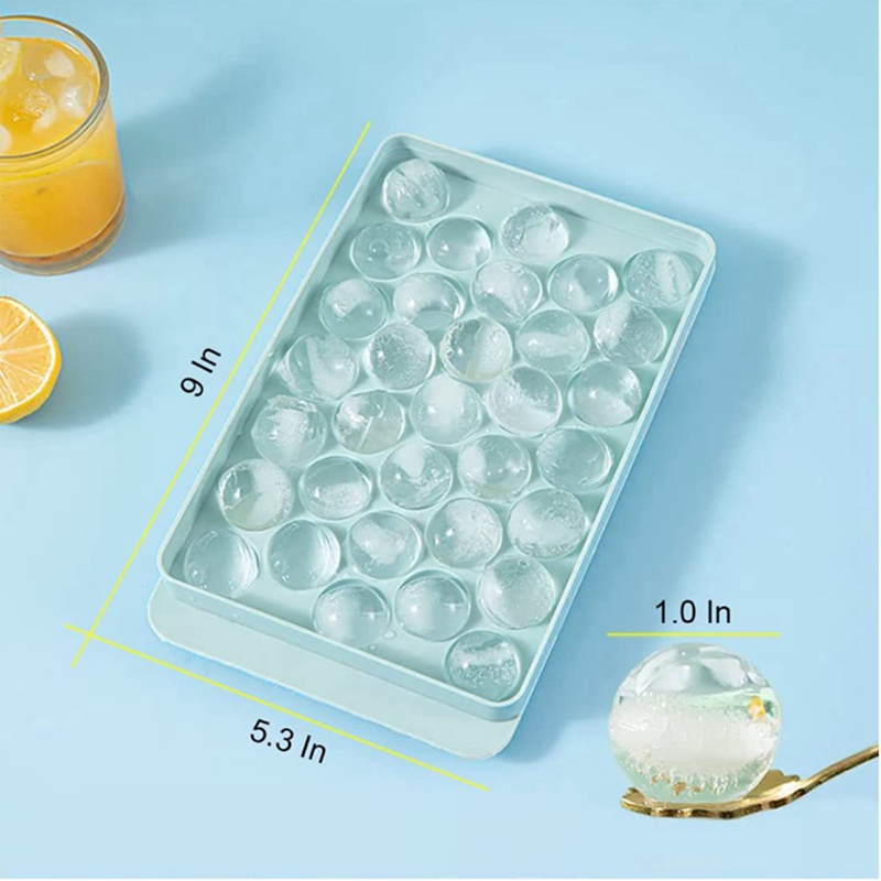1 Bộ Khuôn Silicone Làm Đá 32 Ngăn An Toàn