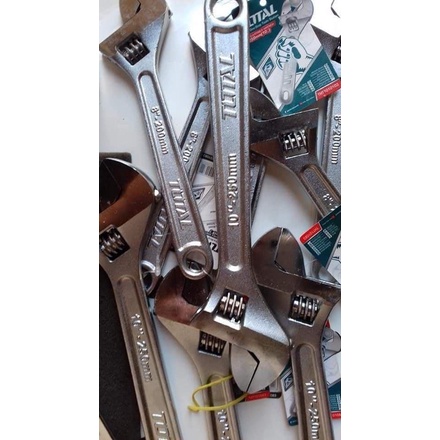 ĐỒ NGHỀ TOTAL Mỏ lết 6—>12 inch THT101063 - THT101083 - THT1010103 - THT1010123