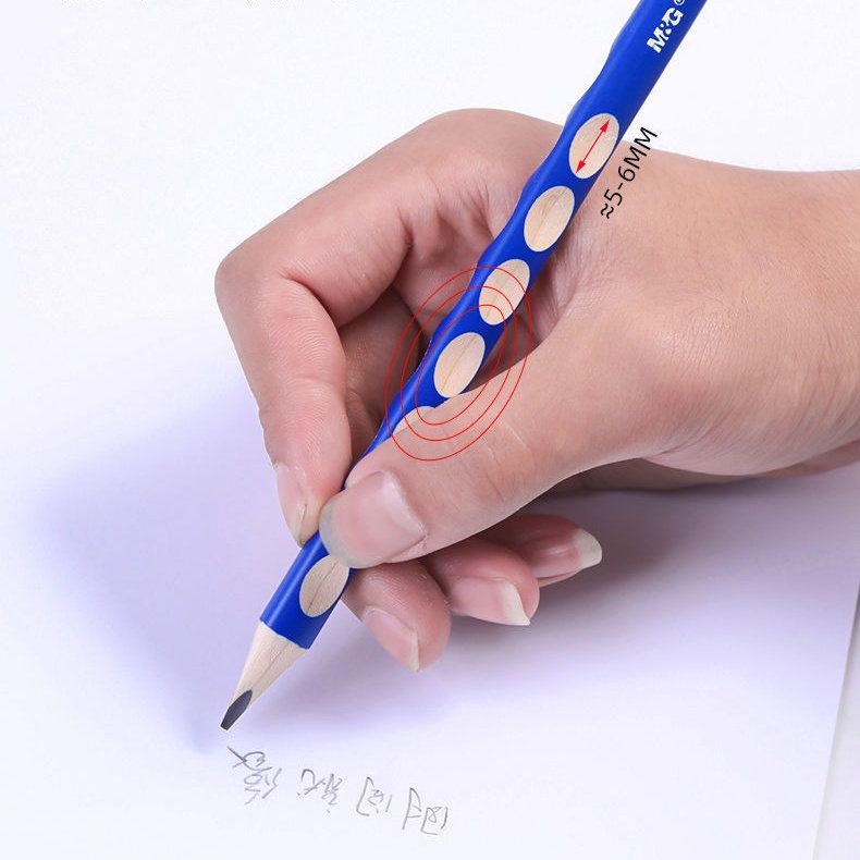 Bút Chì 2b Hình Tam Giác Không Chứa Chì Dành Cho Học Sinh Tiểu Học hb