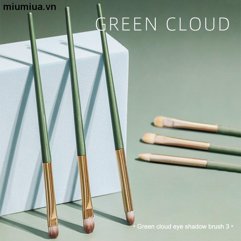miumiuaSet 3 Chiếc Chổi Cọ Đánh Phấn Mắt Chuyên Nghiệp Dành Cho Người Mới Bắt Đầu