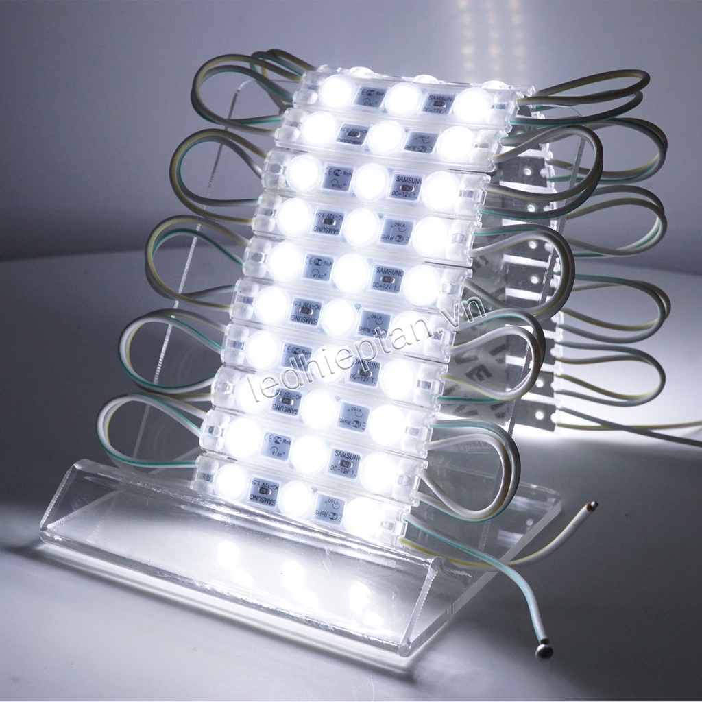 LED Hắc 3 bóng 6012 TRẮNG 1.5 w STW - 1 dây 20 bóng LED 10V