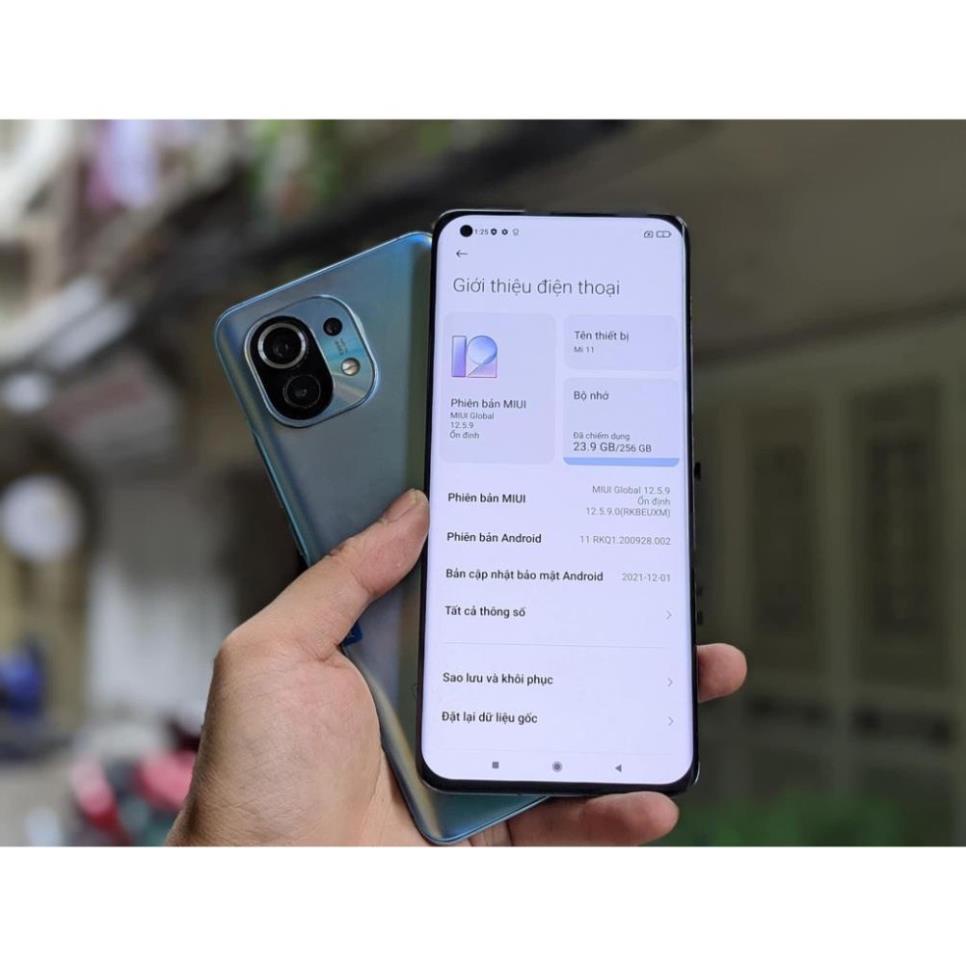[HOTT] Điện thoại Xiaomi Mi 11 5G ram 8/256gb fullbox đẹp keng- Đầy đủ chức năng- Bảo hành 12 tháng | BigBuy360 - bigbuy360.vn