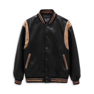 Áo Khoác Suede x Leather