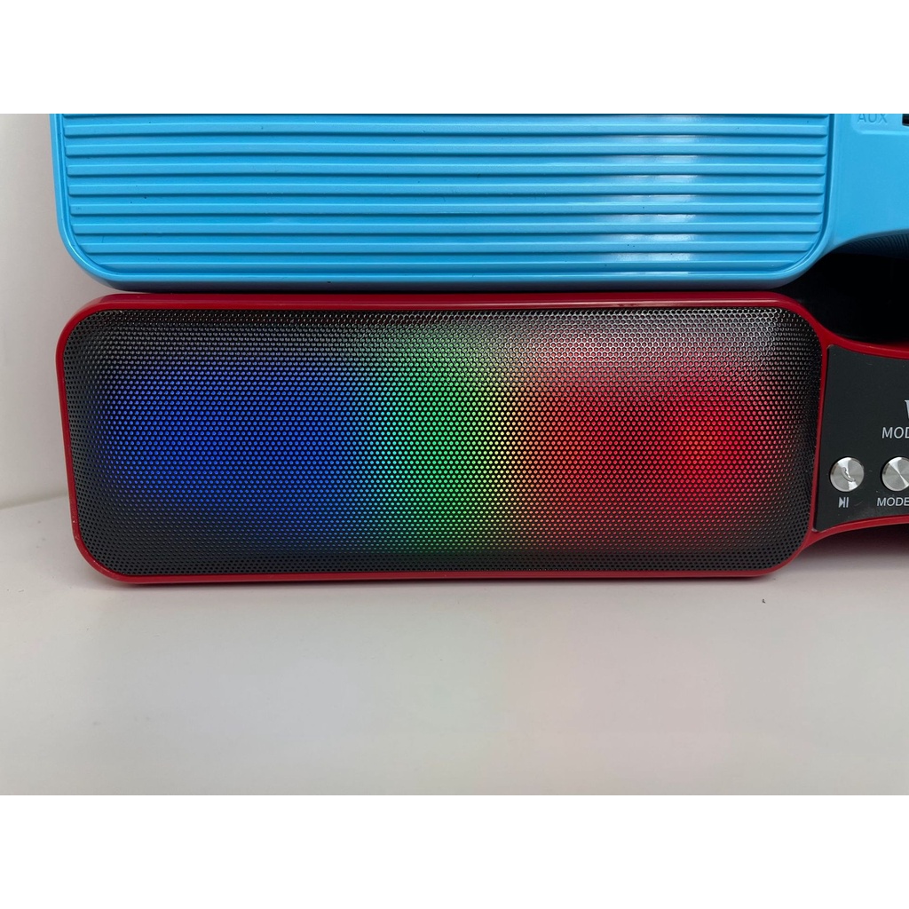 Loa bluetooth GROWNTECH Ws 1059 đèn led 7 màu hỗ trợ cổng AUX ,thẻ nhớ,usb âm thanh đỉnh cao bass lớn bảo hành 24 tháng