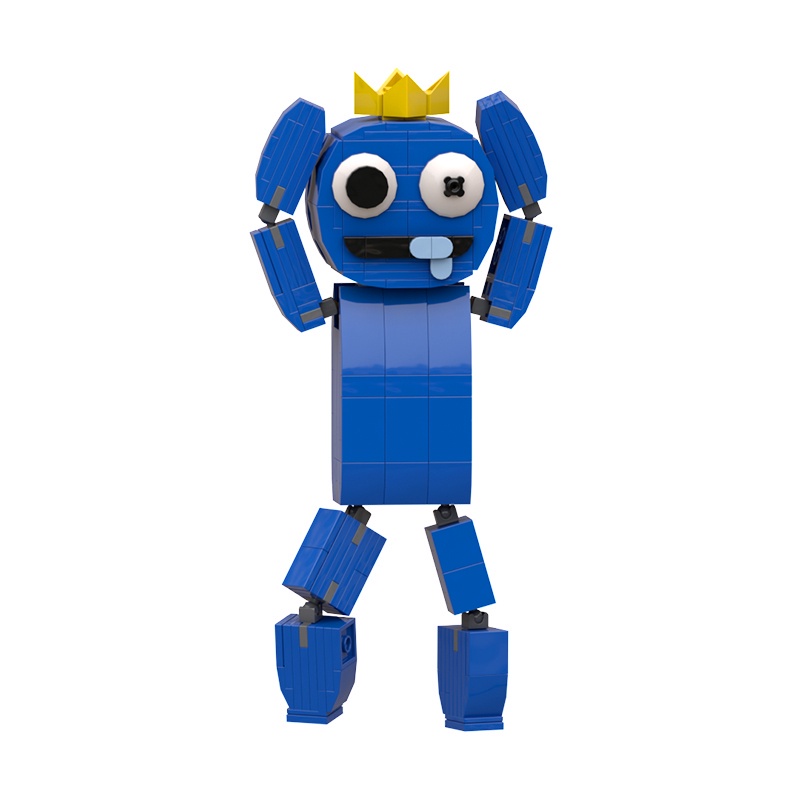 Moc Đồ Chơi Mô Hình Nhân Vật Hoạt Hình Monster Blue Man Blue Monster