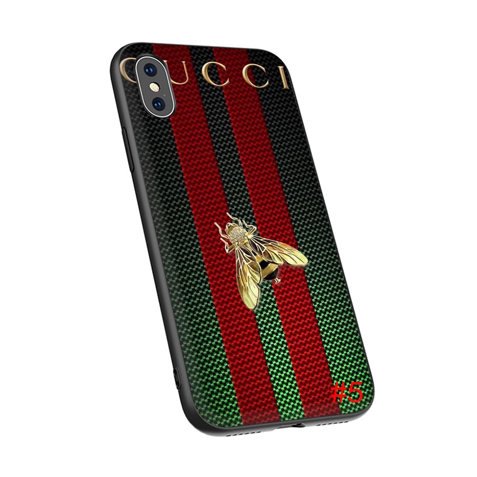 Ốp Điện Thoại Mềm Hình logo JMH16 guci Cho iphone X XS XR 14 Pro Max Plus 12 13 Mini