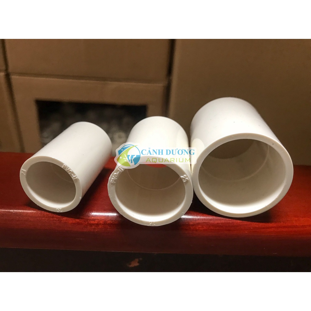 Nối thẳng cho ống U-PVC Phi 32-25-20 chuyên dùng cho hồ cá