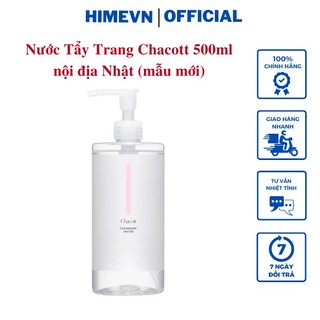 Nước tẩy trang Chacott 500ml Chính Hãng Nhật Bản Mẫu Mới