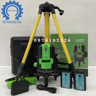 Máy laser cân bằng , bắn cốt 5 tia xanh bóng led akuza - x - bảo hành 12 tháng