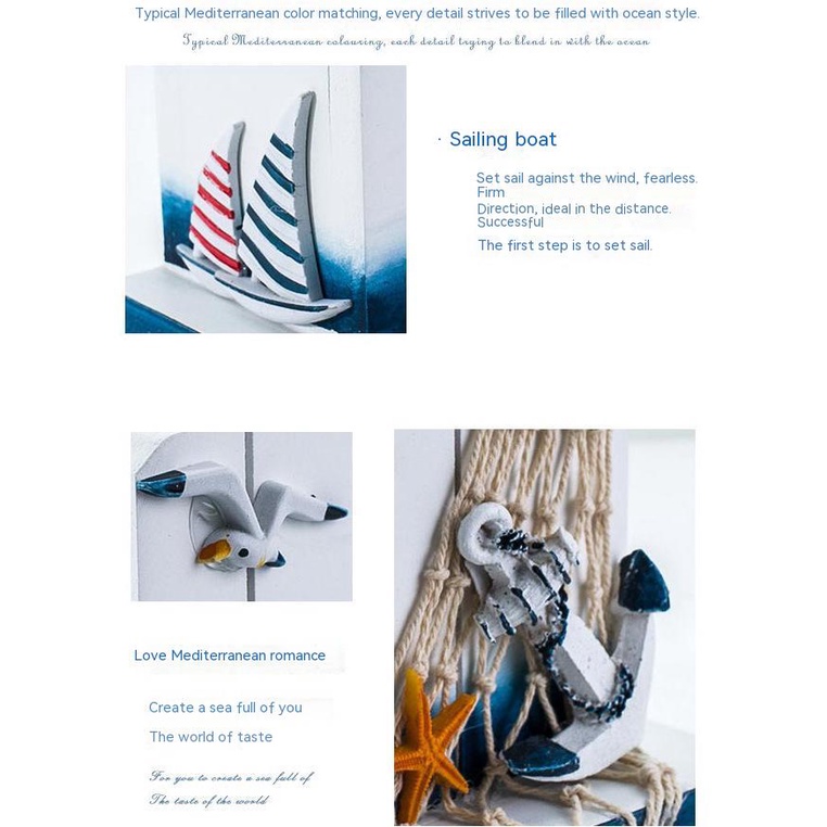 Giá Đỡ Bút Bằng Gỗ Để Bàn Trang Trí Nhà Cửa Phong Cách Địa Trung Hải