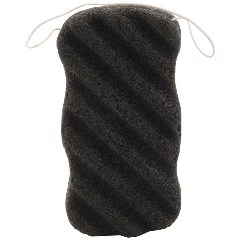 Set Mút Konjac Than Tre Hoạt Tính Dùng Để Vệ Sinh Da Mặt Và Cơ Thể