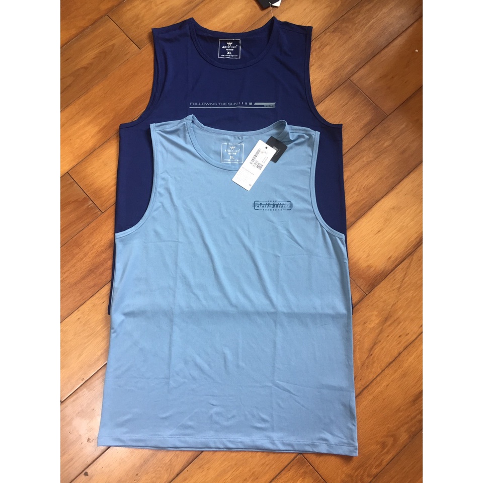 Áo sát nách tanktop nam Aristino ATT019S2 dáng regular fit chất thể thao mềm mát, co giãn vận động thoải mái, trẻ trung
