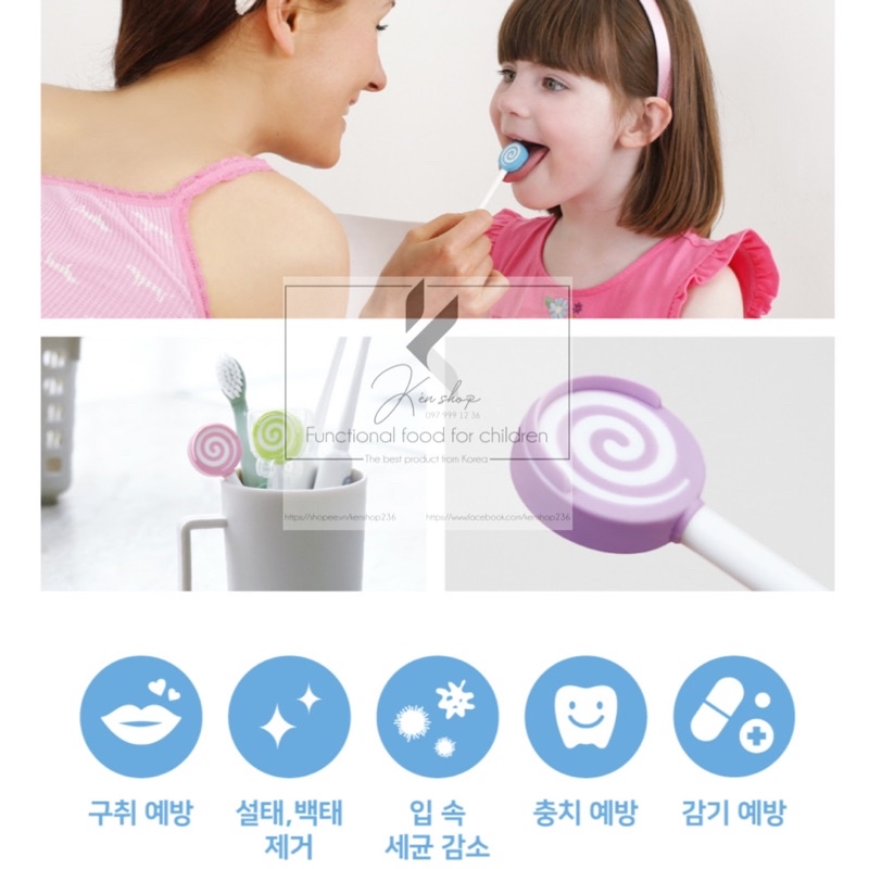 Rơ lưỡi EDISON Hàn Quốc cho bé