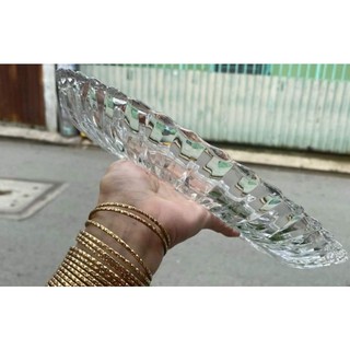 Dĩa thủy tinh mặt trời 30cm