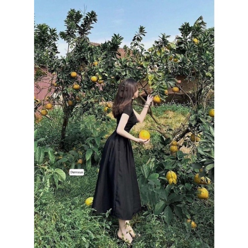 Váy nữ dáng dài sang trọng