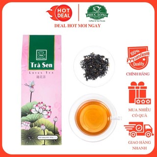 Trà Sen Phúc Long Hộp Giấy 150G hương liệu tự nhiên, vị ngọt dịu thanh mát