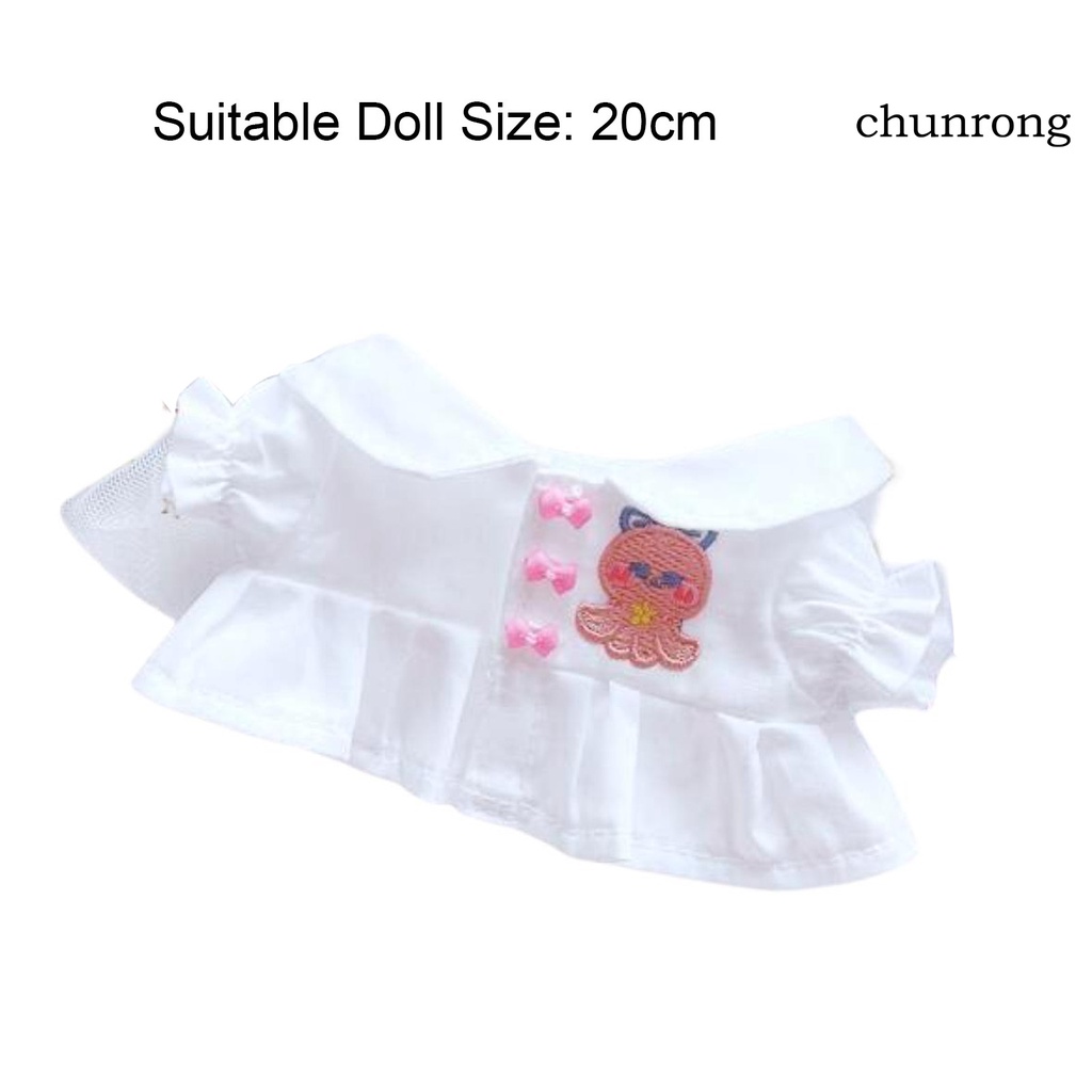 Búp Bê Vải Cotton 20cm Họa Tiết Hoạt Hình Dễ Thương Cho Bé