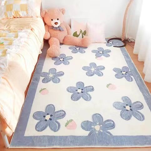 Thảm Trải Sàn Phòng Khách / Ngủ / Sô Pha Hình Hoa Kiểu Retro Hiện Đại Sáng Tạo