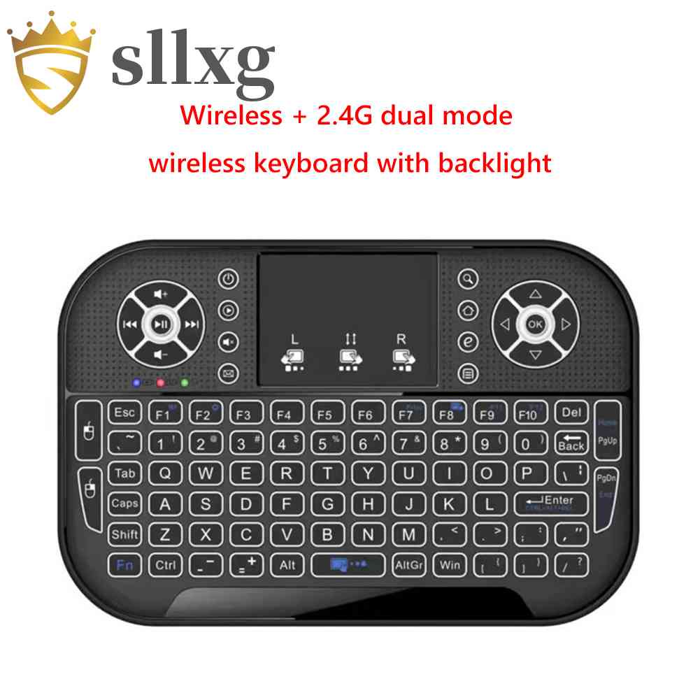 Bàn PhíM TíCh HợP ChuộT Bay Bluetooth 2.4G Không Dây Cho TV Box