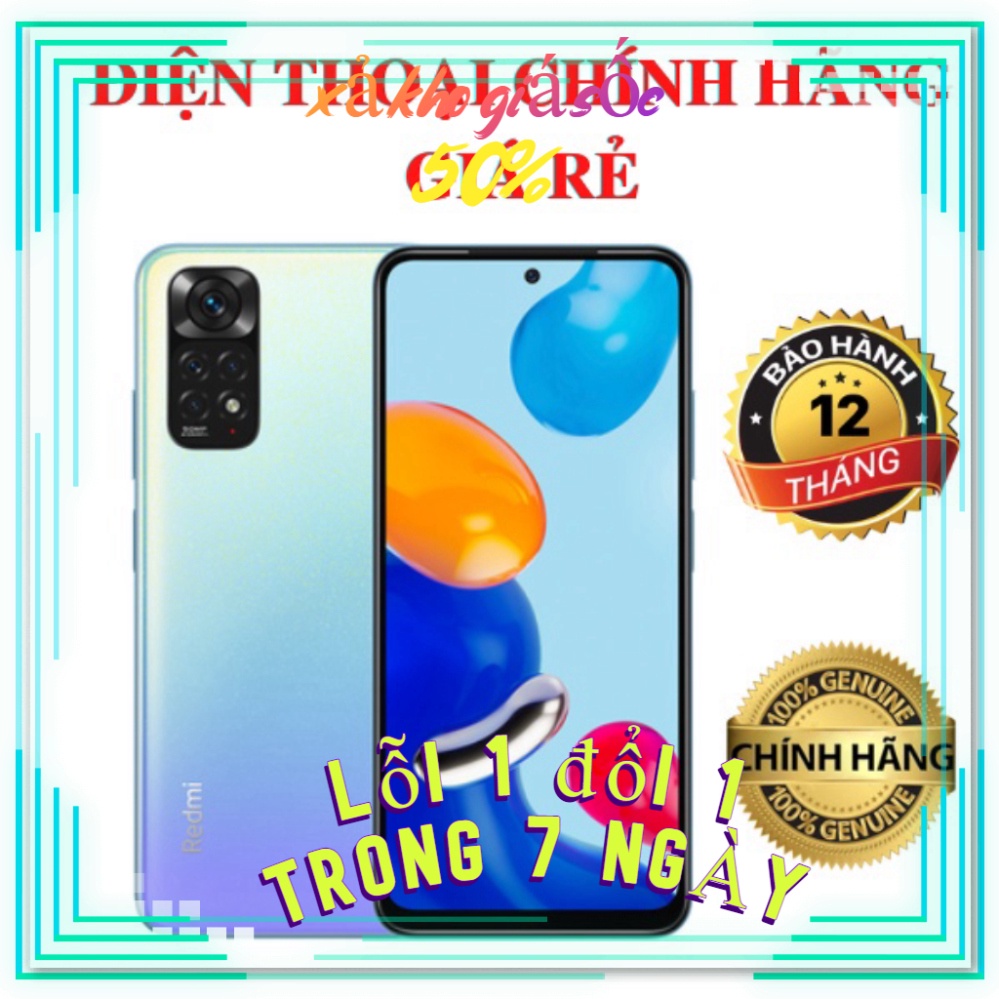 Điện thoại Xiaomi Redmi Note 11 Pro (8GB - 128GB) - Hàng chính hãng nguyên seal - XM09 ZQ17AR chính hãng