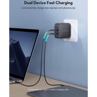 [Bản Quốc Tế] Củ sạc nhanh RAVPOWER RP-PC128 PD 90W 2C
