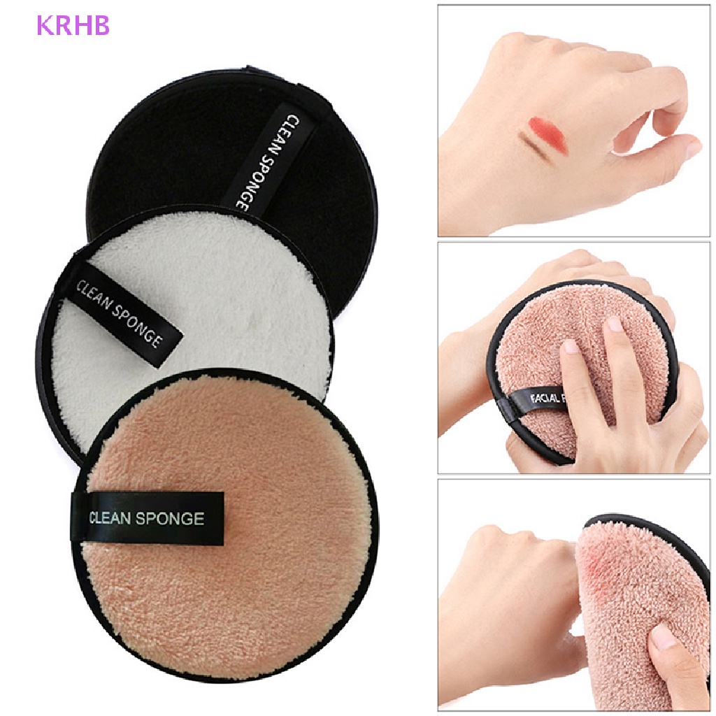 Mút Tẩy Trang KRHB Bằng Cotton Có Thể Tái Sử Dụng Tiện Lợi Mới