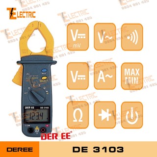 Deree de - 3103 ampe kìm đo dòng ac 600v