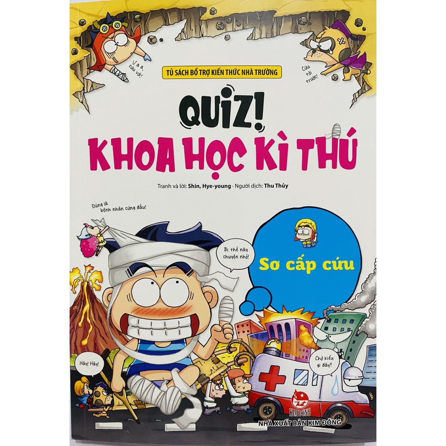 Sách - Quiz khoa học kì thú Sơ cấp cứu