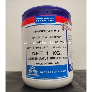 Bột phụ gia phosphate mix 1kg làm giòn dai giò chả xúc xích lạp xưởng