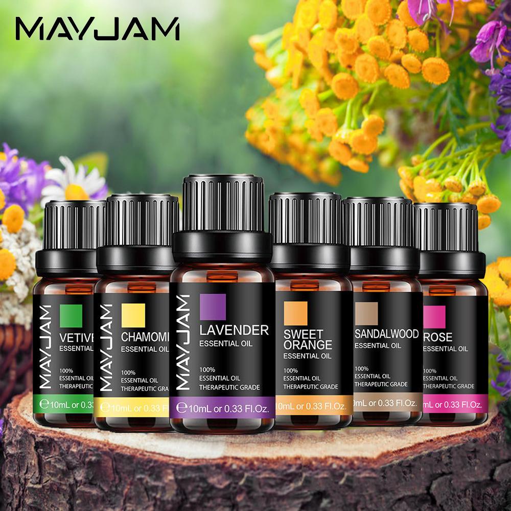Tinh Dầu Thực Vật Tự Nhiên Mayjam 10ml plant extract essential oil 100% natural Home Fragrance Humidifier Oil