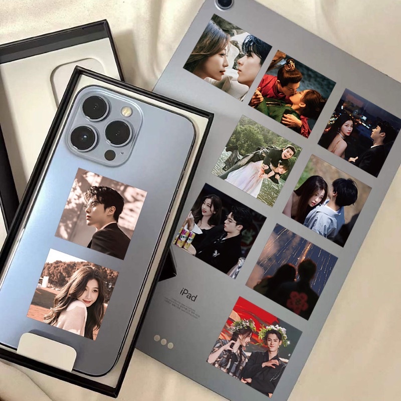 Hình dán Sticker 60 hình Vương Hạc Đệ , Ngu Thư Hân Thương Lan Quyết