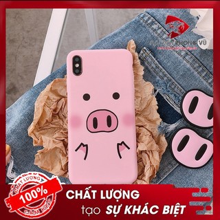 ⚡ốp iphone⚡ ốp lưng iphone shy pig mũi bự cho iphone 6 6s 6plus 6splus 7plus 8plus x