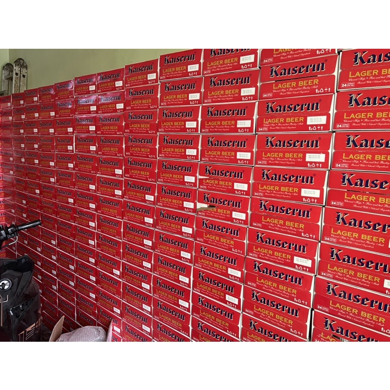 Bia Đức Kaiserin thùng 24 lon, Hsd: t7/2024